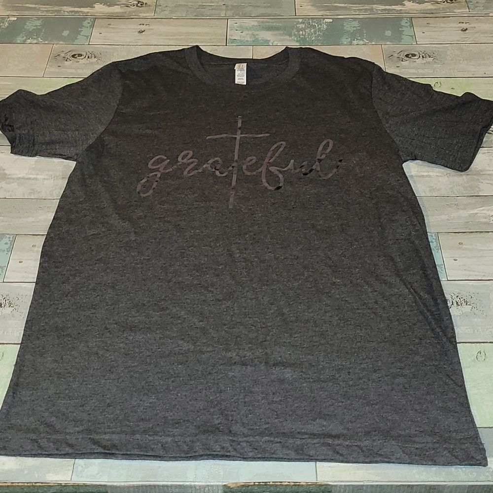 Custom "Grateful" T-Shirt size Medium